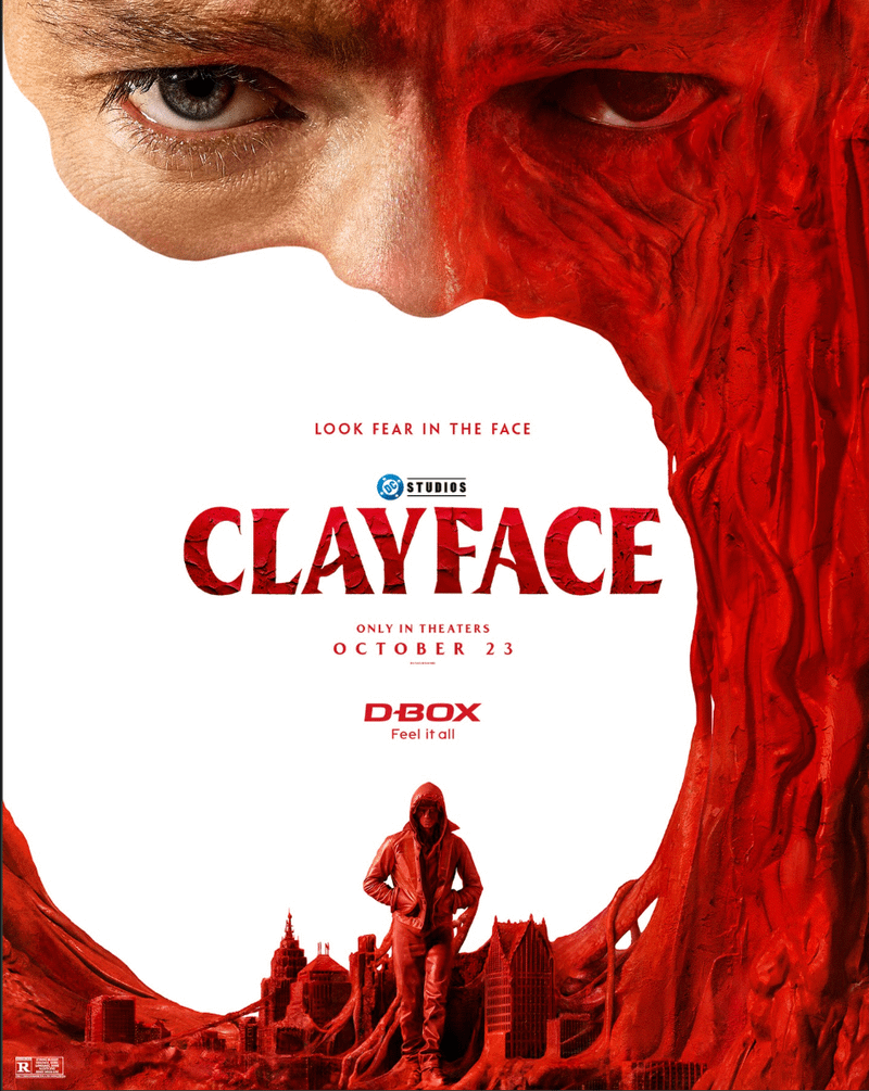 Matt Hagen in Clayface oster for D-Box.