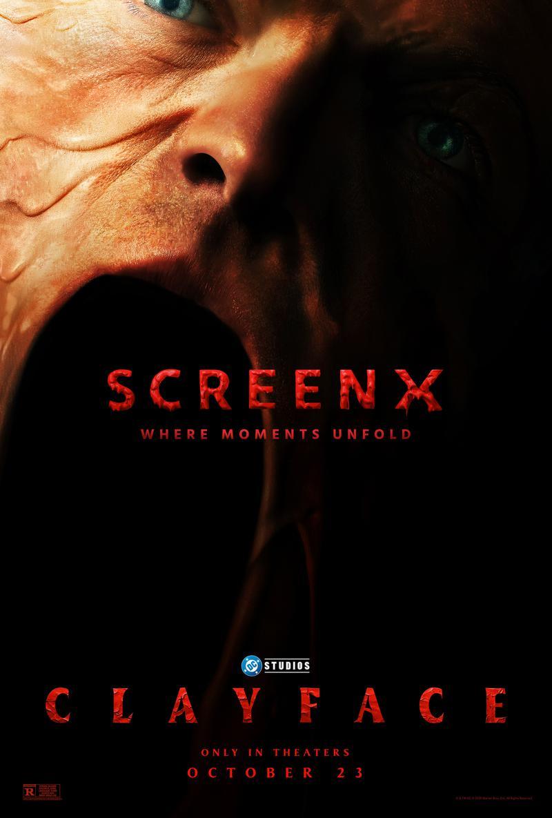 Screen X poster for Clayface.