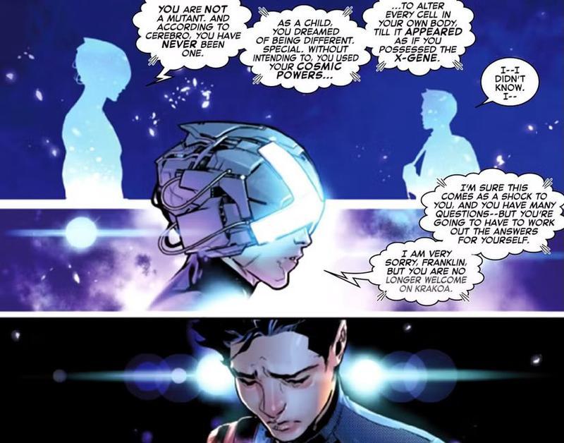 Franklin Richards in Marvel Comics.
