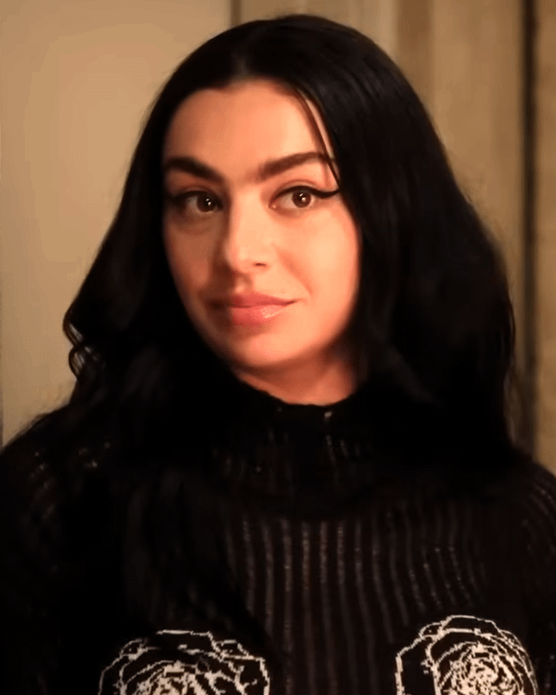 Charli XCX in 'Overcompensating.'