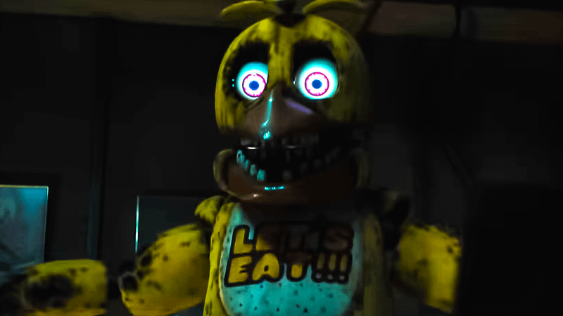 Chica animatronic in FNAF 2