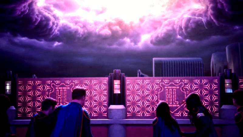 Chloe's massive storm.