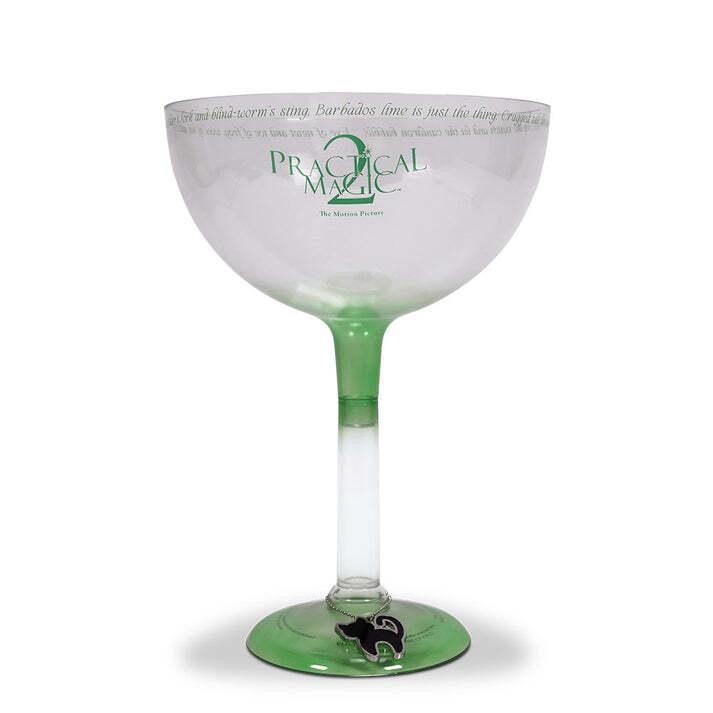 Practical Magic 2 empty margarita glass popcorn bucket.