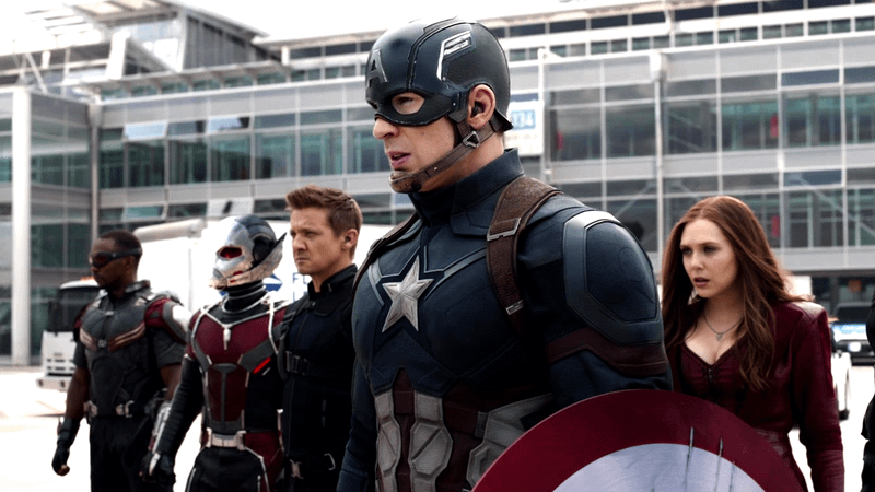 Captain America Civil War, Team Cap.