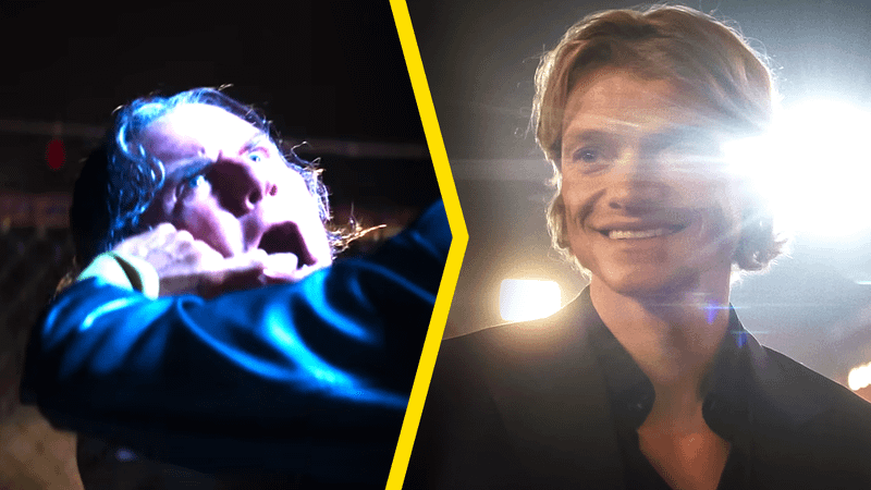 Two alternate shots from the Clayface teaser.