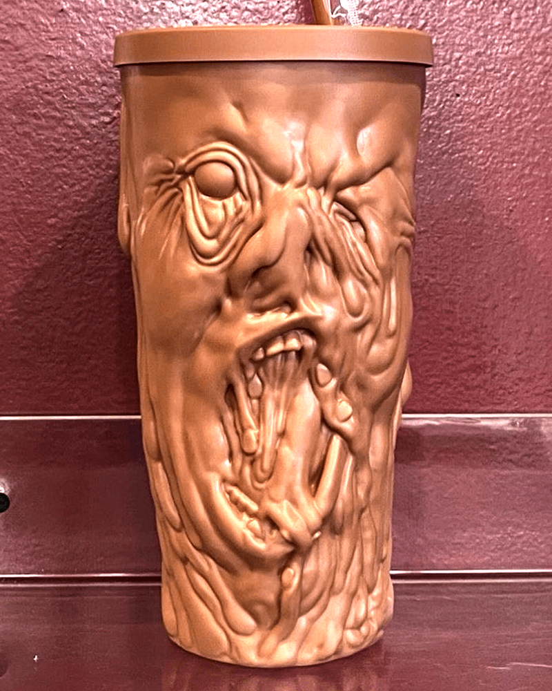 Clayface drink cup reveals his final form.