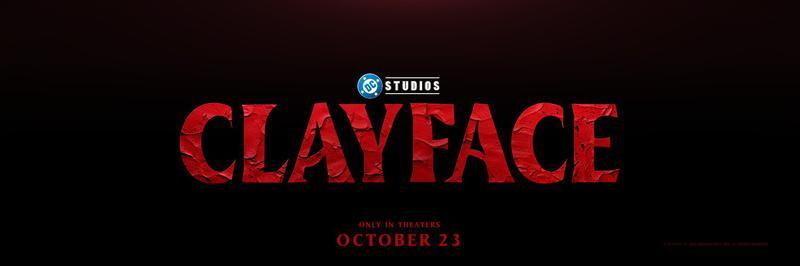 'Clayface' movie logo.