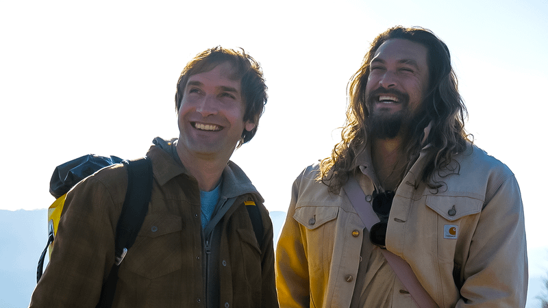 Chris Sharma & Jason Momoa in The Climb.