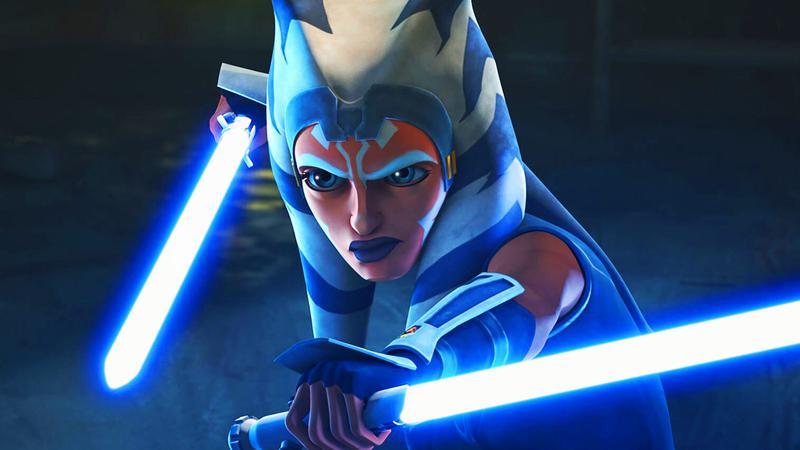 Ahsoka in Star Wars Clone Wars.