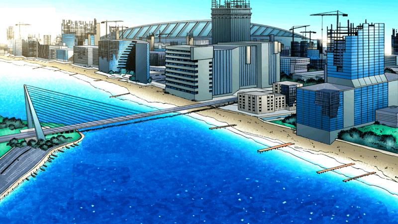Coast City in DC Comics.
