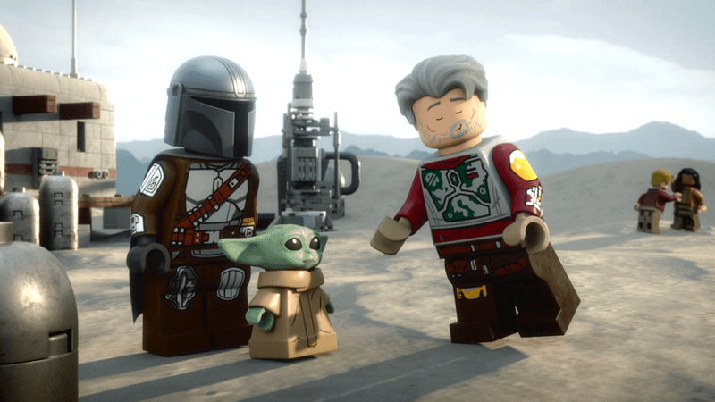 Cobb Vanth and The Mandalorian meet.