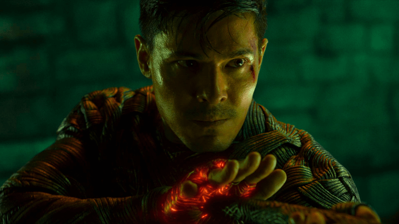 Lewis Tan as Cole Young in Mortal Kombat 2.