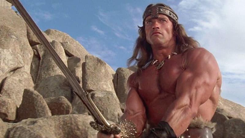 Conan the Barbarian portrayed by Arnold Schwarzenegger 