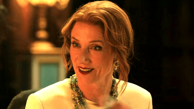 Michele Morrone as Cico drinking wine in The Gentleman Season 2 Episode 1.