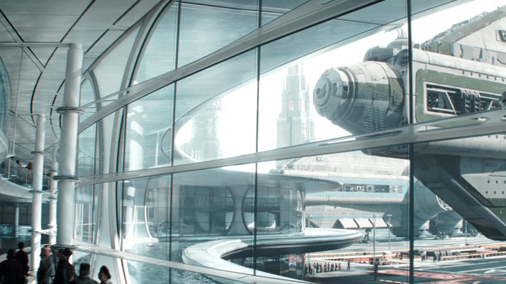 Coruscant in Andor.