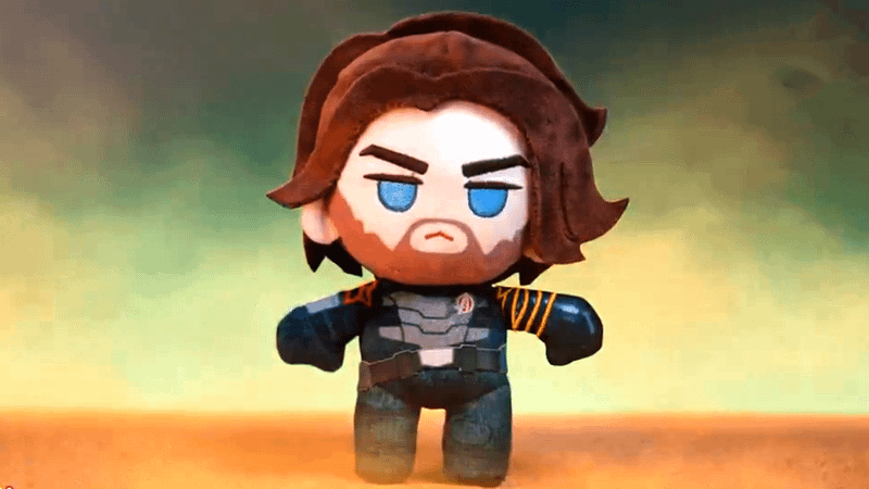 The Bucky Barnes Cosbi Plush.