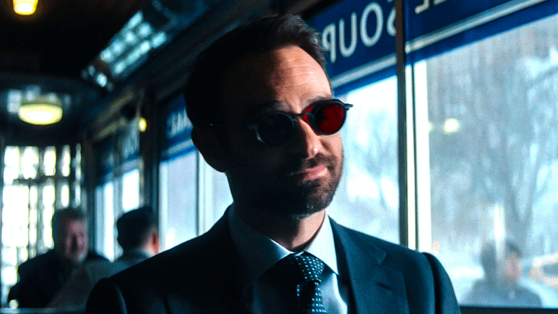 Charlie Cox as Daredevil in Daredevil: Born Again Season 1.