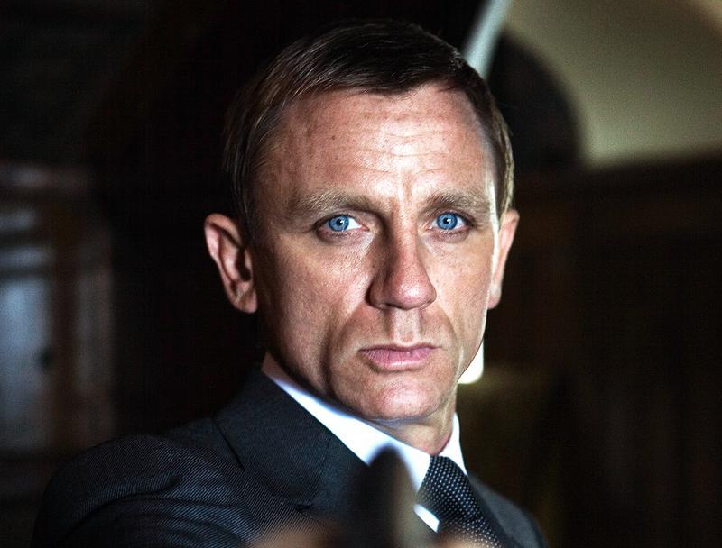 James Bond played by Daniel Craig