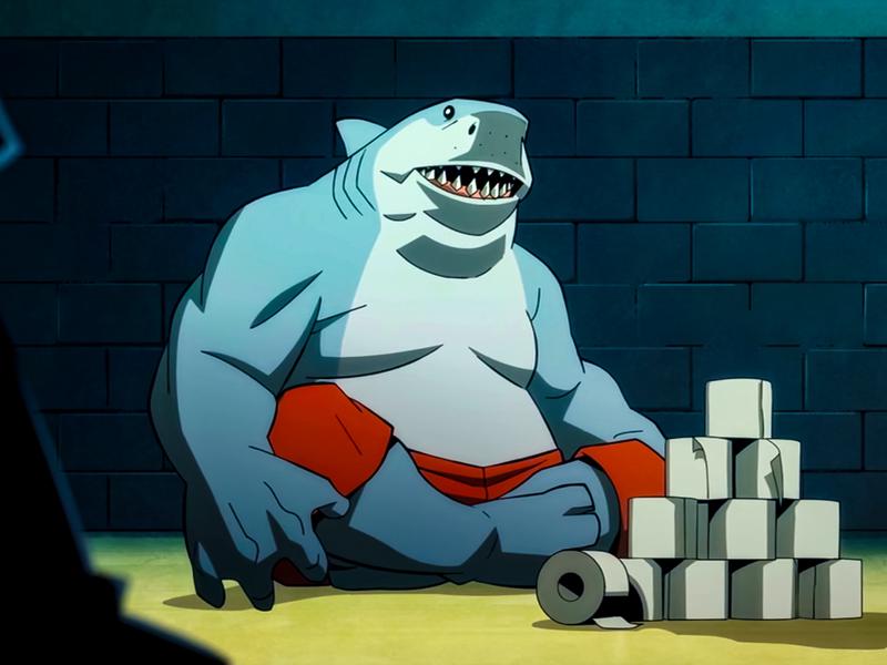King Shark in Creature Commandos