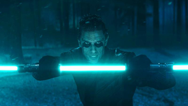 A Cyan-Bladed Lightsaber Wielder from Ahsoka Season 2.