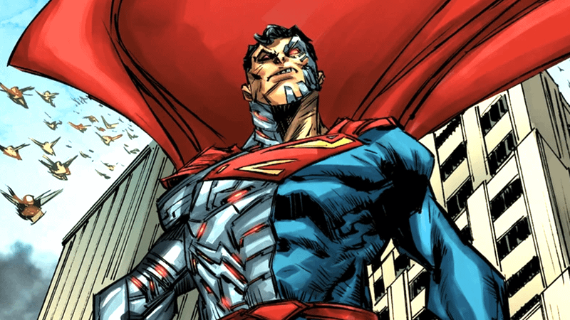 Cyborg Superman from DC Comics.