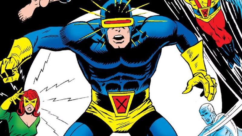 Cyclops looking surprised in Marvel Comics.