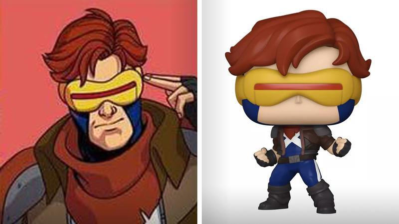 Both new suits, one from the show and the other in Funko Pop! form.