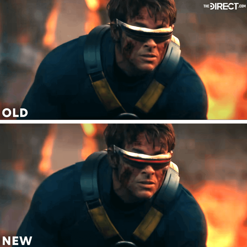 James Marsden as Cyclops in multiple trailers for 'Avengers: Doomsday.'