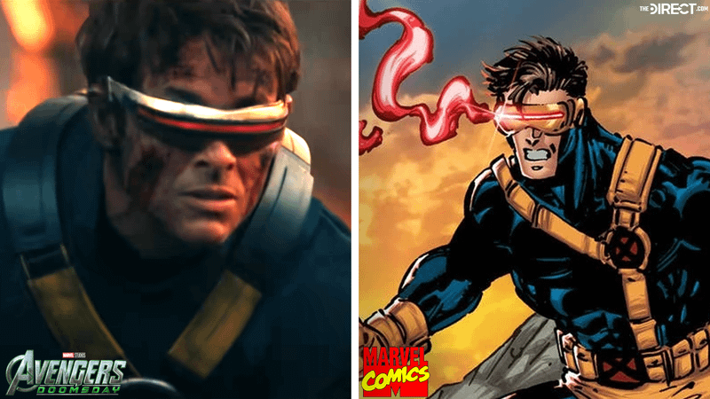 James Marsden as Cyclops in 'Avengers: Doomsday,' Cyclops from Marvel Comics.