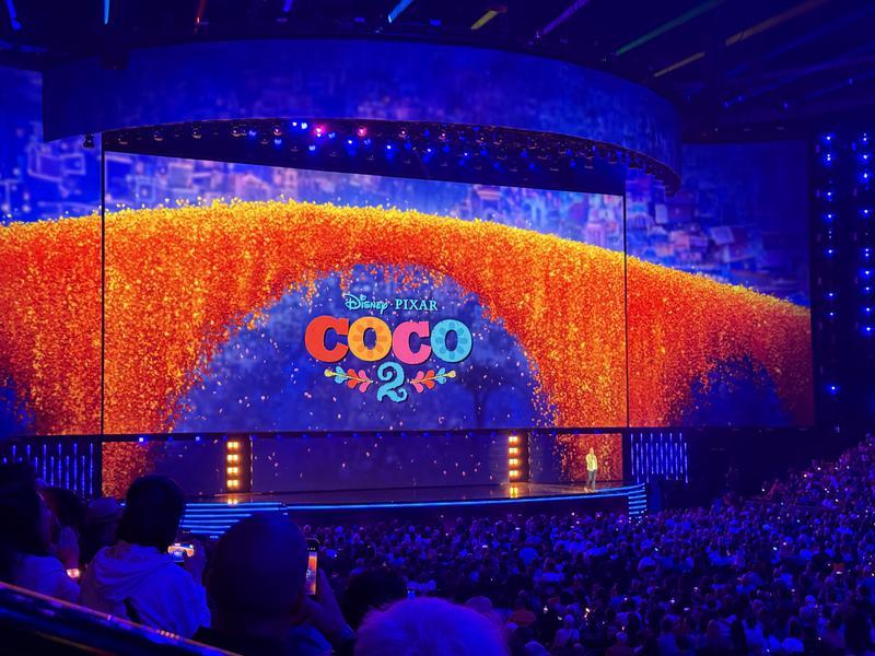 Coco 2 at D23 Disney Entertainment Showcase.