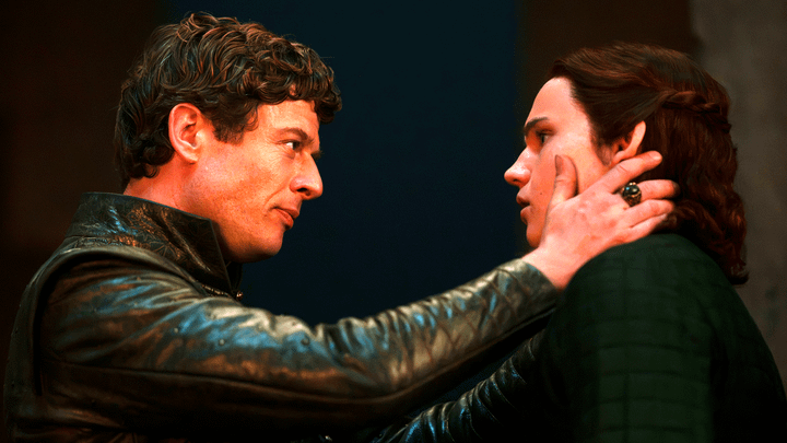 Ormund Hightower and Daeron Targaryen in House of the Dragon.