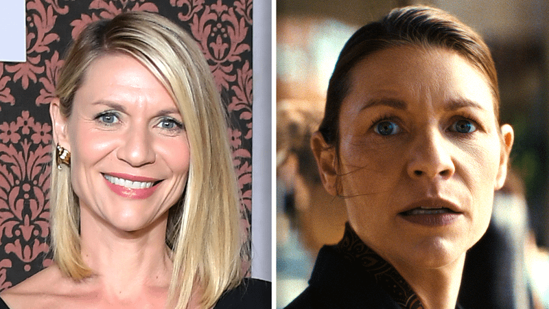 A comparison of Claire Danes in and out of The Beast In Me