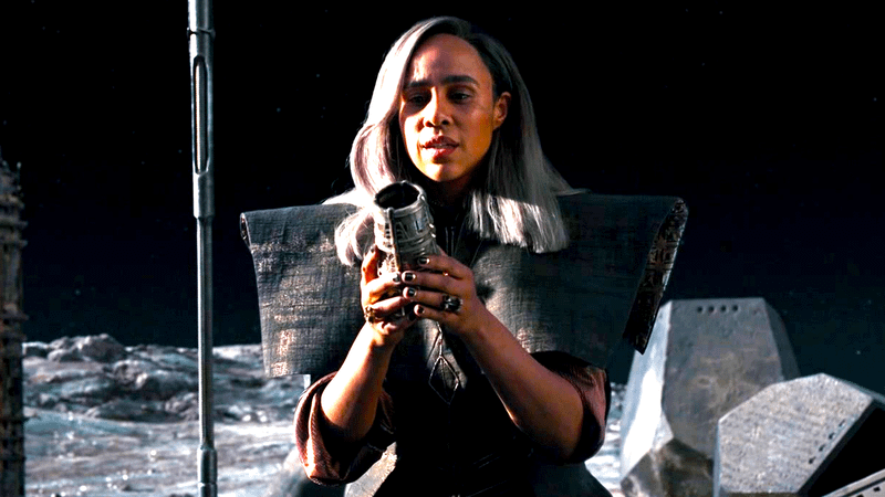 Zawe Ashton as Dar-Benn.