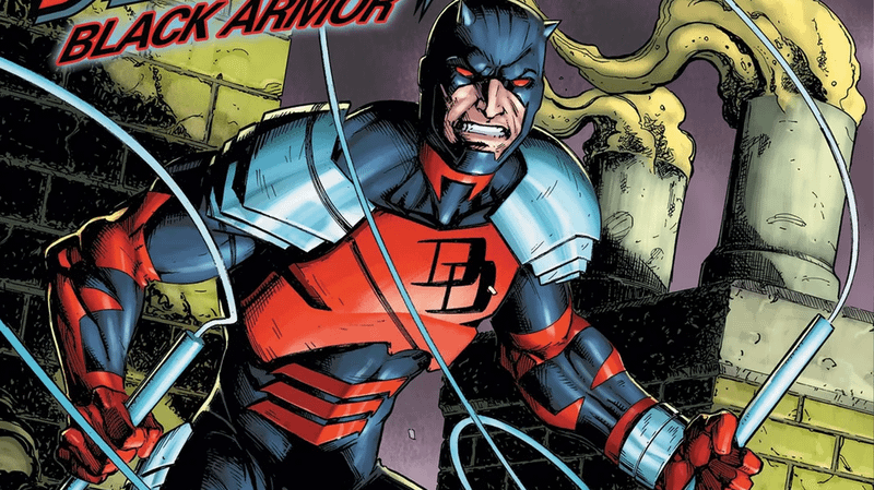 Daredevil's Black Armor suit.