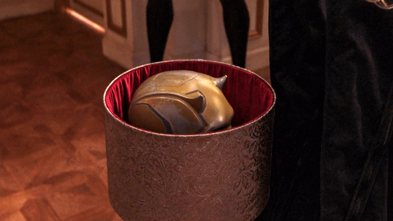 She-Hulk Helmet in Trash in Episode 5