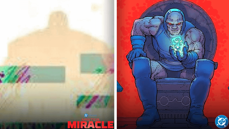 Darkseid in Mister Miracle, DCU vs comic.