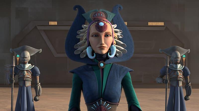 Satine Kryze from The Clone Wars.
