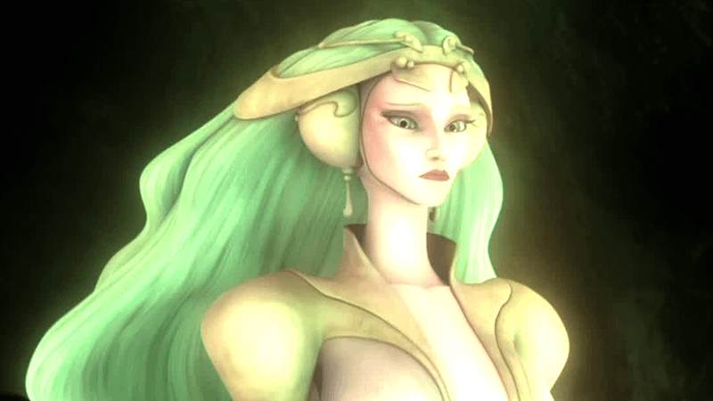 The Daughter in The Clone Wars.