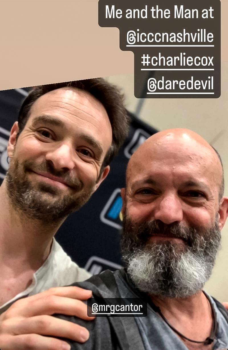 Charlie Cox and Cantor