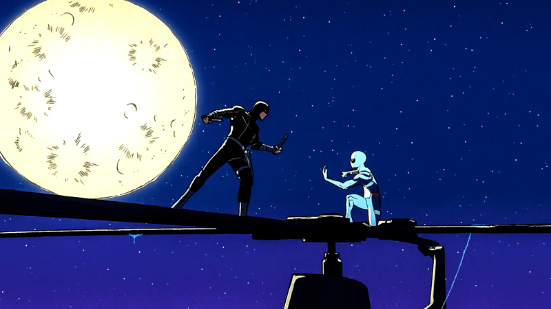 Daredevil vs. Spider-Man in Your Friendly Neighborhood Spider-Man.