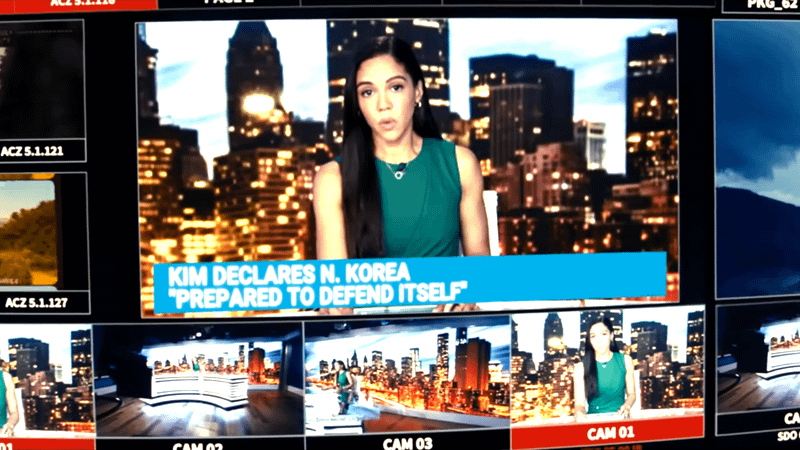 A news report in Disclosure Day.