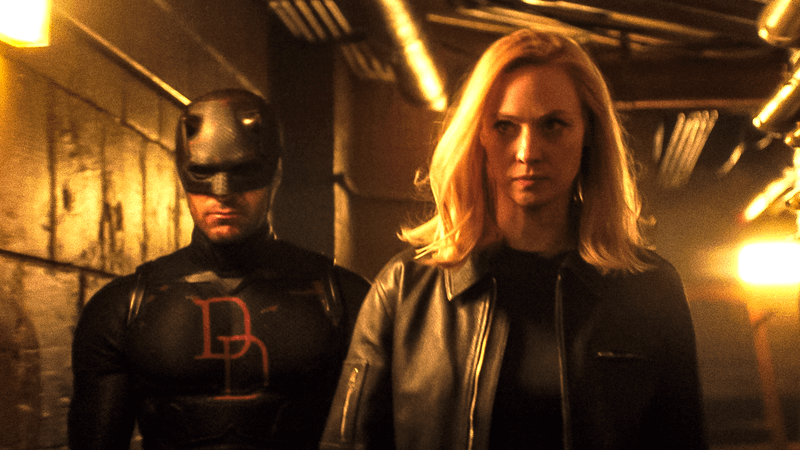 Daredevil and Karen Paige from Born Again Season 2.
