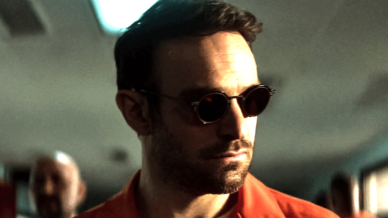 Charlie Cox as Matt Murdock in Daredevil: Born Again.