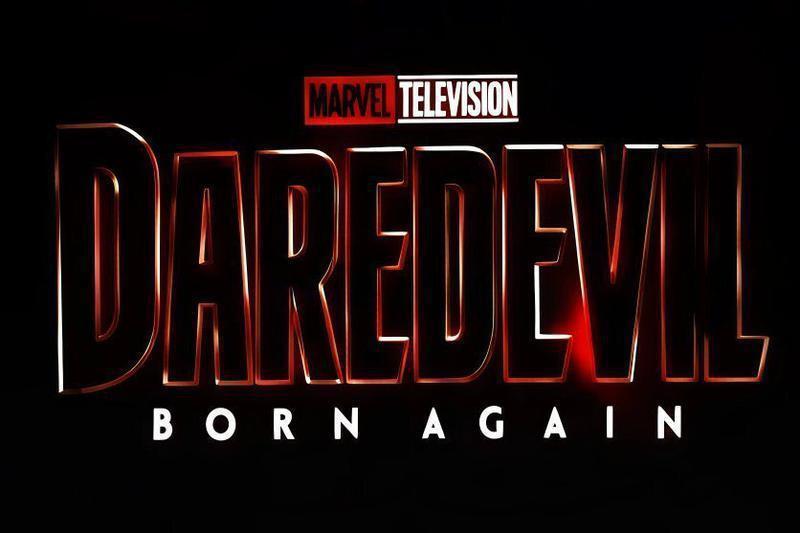 Daredevil:Born Again Season 2's black logo.