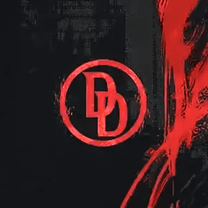 The new Daredevil symbol with overlapping Ds.
