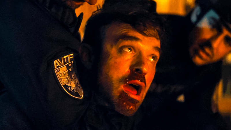 Charlie Cox as Matt Murdock in Daredevil: Born Again Season 2, Episode 1.