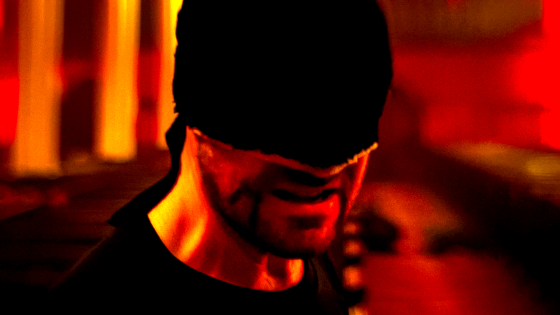 Charlie Cox as Daredevil in Netflix's Daredevil.