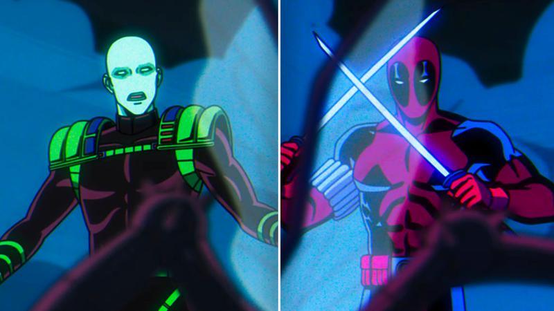 Morph shape-shifting into Deadpool in X-Men 97 Season 2 trailer.
