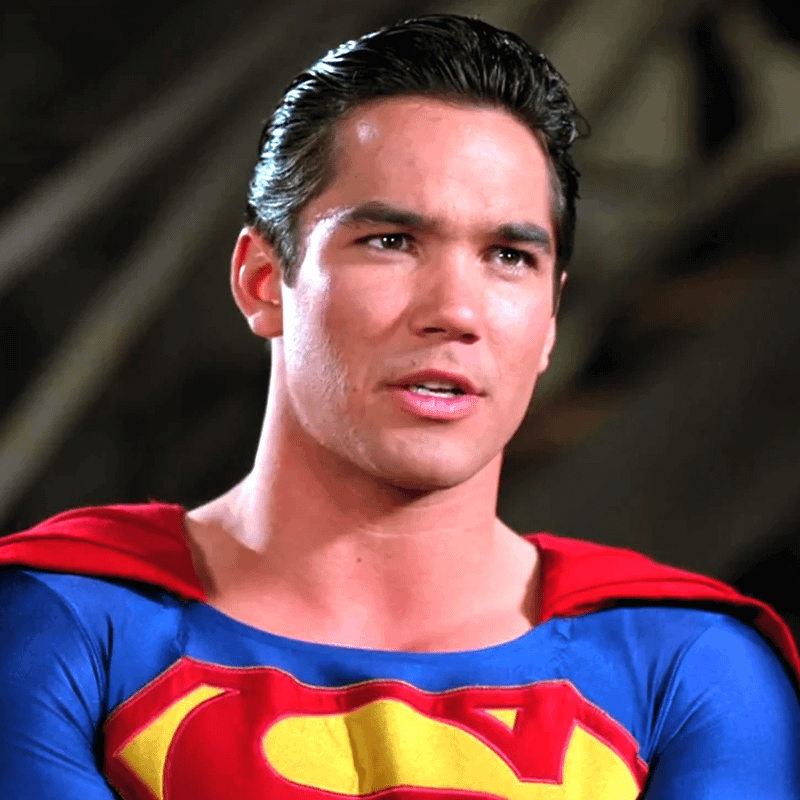 Dean Cain as Superman.