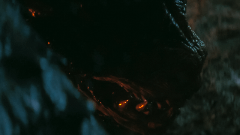 The Deathclaw mouth in Fallout Season 2